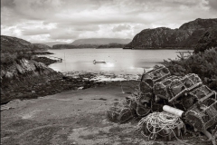 View over Loch Laxford. Sutherland, N W Scotland - Ref: 05543