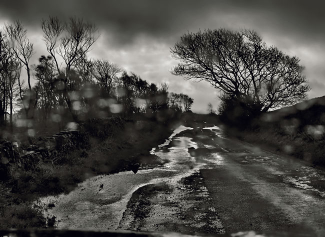 The drive to Oakenclough