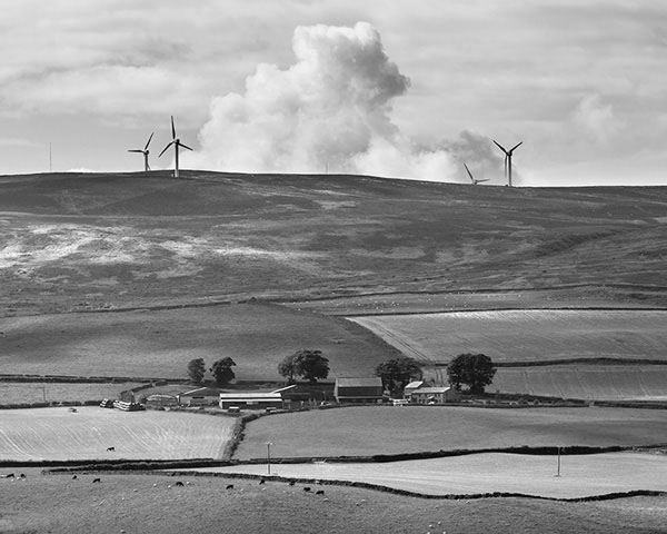 Farm Below Kirkby Moor Wind Farm, Cumbria 
