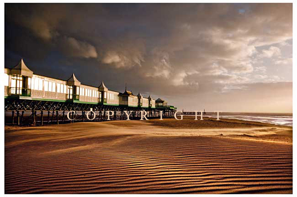 Windy Evening St. Annes Pier, Ref : 4363