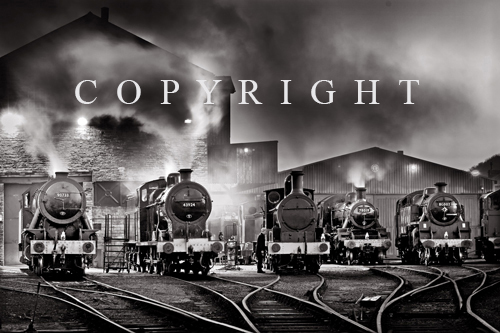 Firing Up - Worth Valley Railway, March 2013, Ref 1778 mon