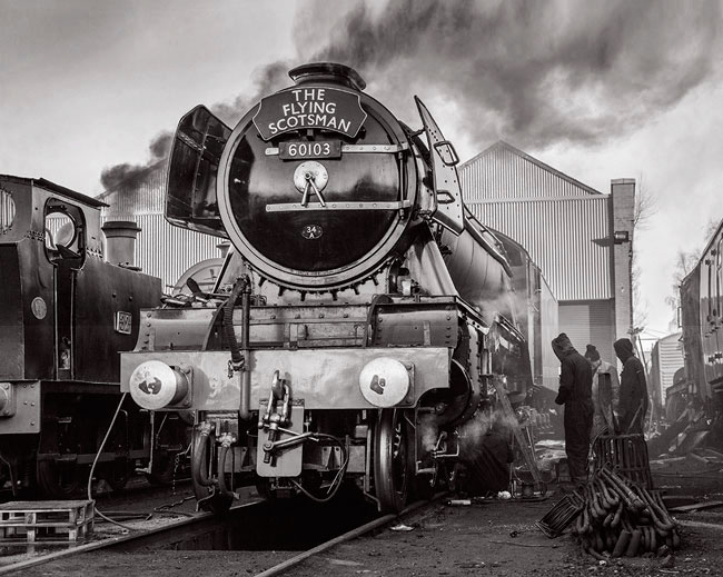Working on the Flying Scotsman Ref:2228